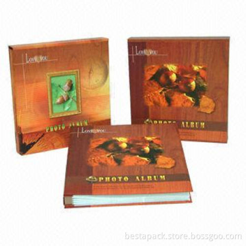 Photo albums, various kinds of cover available for you to choose from